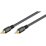 Goobay Wentronic goobay AVK 238-0500 - Video- / Audiokabel - RCA (M) bis RCA (M) - Doppelisolierung (50435)