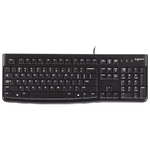 Logitech-K120-Corded-Keyboard-tastiera-USB-QWERTY-Inglese-Nero