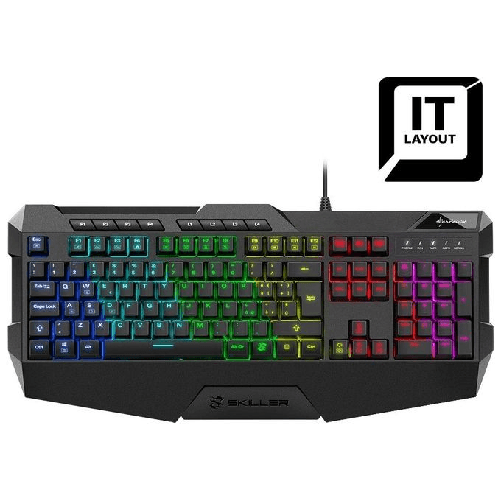 Sharkoon-SKILLER-SGK4-tastiera-USB-QWERTY-Italiano-Nero