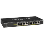 NETGEAR-GS308PP-Non-gestito-Gigabit-Ethernet--10-100-1000--Supporto-Power-over-Ethernet--PoE--Nero