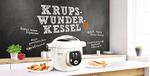 Krups-CZ7101-Cook4Me-fornello-multiuso-6-l-1200-W-bianco-grigio