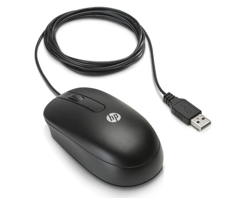 HP-USB-Optical-Scroll-mouse-Ambidestro-USB-tipo-A-Ottico-800-DPI