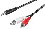 CAVO-STEREO-PER-COLLEGAMENTO-CASSE-PC---1-CONNETTORE-3.5-MM.--2-CONNETTORI-CINCH--RCA--MASCHIO-MT.10