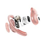 SHOKZ-OpenFit-Air-Auricolare-Wireless-A-clip-Chiamate-Musica-Sport-Tutti-i-giorni-Bluetooth-Rosa