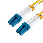 Microconnect LC-LC 1.5m cavo a fibre ottiche 15 m OS2 Giallo (LC/UPC-LC/UPC 1.5m OS2 - SM Duplex LSZH  0.3db Yellow - Wa