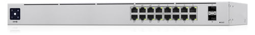 Ubiquiti-UniFi-16-Port-PoE-Gestito-L2-L3-Gigabit-Ethernet--10-100-1000--Supporto-Power-over-Ethernet--PoE--1U-Argento