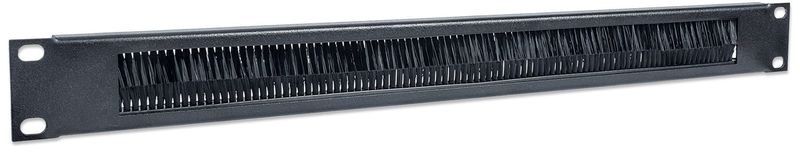 Intellinet-712767-porta-accessori--19-Cable-Entry-Panel-1U-with-Brush-Insert-Black-