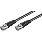 Microconnect BNC - BNC 0.5m M-M cavo coassiale 05 m Nero (BNC Cable RG59 05m Black - BNC Cable RG59 05m Black - Warranty