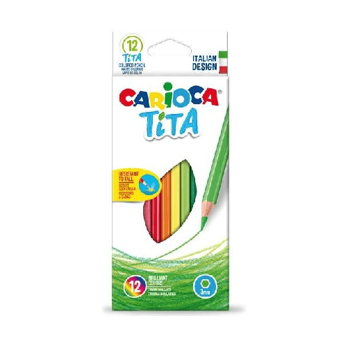 Carioca-12-Matite-colori-assortiti
