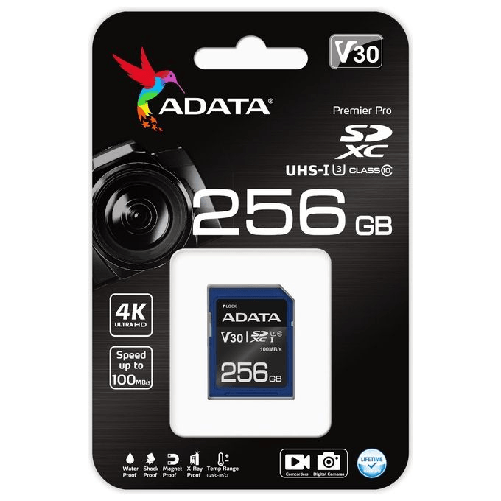 ADATA-ASDX256GUI3V30S-R-memoria-flash-256-GB-SDXC-UHS-I-Classe-10