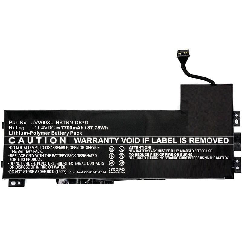 CoreParts-MBXHP-BA0088-ricambio-per-laptop-Batteria--Laptop-Battery-for-HP-82Wh---Li-Pol-11.4V-7200mAh-Black---82Wh-Li-P