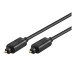 Wentronic-goobay---Digitales-Audio-Kabel--optisch----SPDIF---TOSLINK--M--bis-TOSLINK--M----50-cm---Glasfaser---Schwarz--