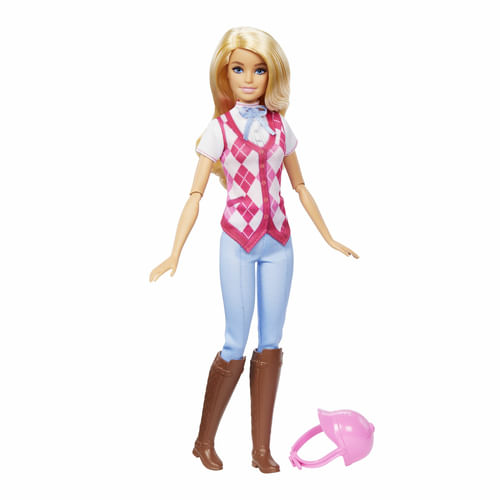 Barbie-Mysteries-The-Great-Horse-Chase-Bambola--Malibu--Con-Abiti-E-Accessori-Da-Equitazione