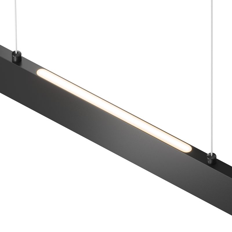 Lampadario-A-Sospensione-Moderno-Step-Metallo-Nero-Luce-Led-Integrato-30W