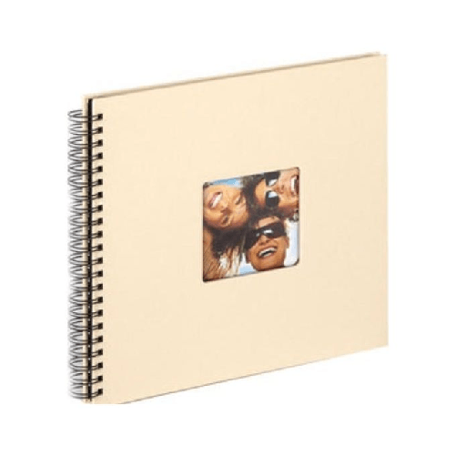 Walther-Design-Fun-30x30-album-fotografico-e-portalistino-Crema-50-fogli