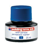 Edding-MTK-25-ricarica-per-evidenziatori-Blu-25-ml-1-pz--edding-MTK-25-Bottled-Refill-Ink-for-Permanent-Markers-25ml-Blu