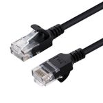 Microconnect V-UTP605S-SLIM cavo di rete Nero 5 m Cat6 U/UTP (UTP)