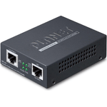 PLANET 1-Port 10/100TX Ethernet over Ricevitore e trasmettitore di rete Nero