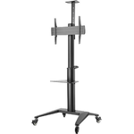 Hagor BrackIT Stand Single 1651 cm 65 Nero (BRACKIT STAND SINGLE - MOBILE STAND SYSTEM FOR 42-65IN)