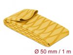 Delock-Guaina-termoretraibile-con-motivo-a-X-antiscivolo-1-m-x-50-mm-giallo