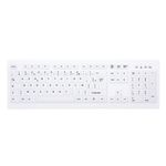 Active Key CHERRY AK-C8100F-FU1-W/FR tastiera Ufficio RF Wireless AZERTY Francese Bianco