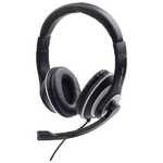 Link Maxxter ACT-MHS-003 cuffia e auricolare Cablato A Padiglione Musica e Chiamate Nero, Bianco