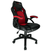Play-Smart-Play-Smart-PSGT0002R-sedia-per-videogioco-Sedia-per-gaming-universale-Seduta-imbottita-Nero-Rosso
