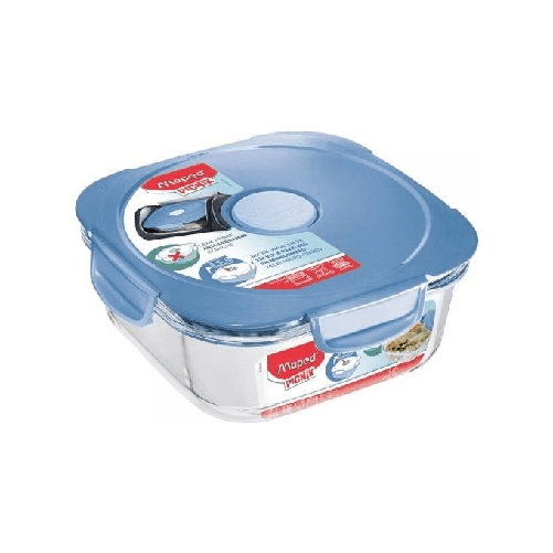 Maped-870503-recipiente-per-cibo-Quadrato-Scatola-12-L-Blu-Trasparente-1-pz