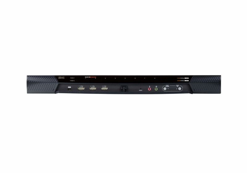 Aten-8-Port-2-Bus-CAT5e-6-KVM-Over-IP-Switch-LUC--Laptop-USB-Console--with-Audio---Virtual-Media-Support--Premium-Produc