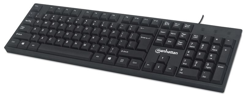 Manhattan-179324-tastiera-USB-QWERTY-Inglese-Nero