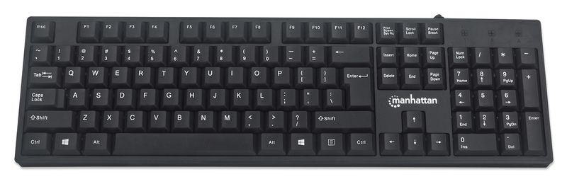 Manhattan-179324-tastiera-USB-QWERTY-Inglese-Nero