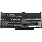 CoreParts MBXDE-BA0205 ricambio per laptop Batteria (Laptop Battery for Dell 55Wh - Li-Pol 7.6V 7200mAh Black - 55Wh Li-