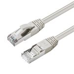 Microconnect MC-SFTP6A005 cavo di rete Grigio 05 m Cat6a S/FTP S-STP (CAT6A S/FTP 0.5m Grey LSZH - Shielded Network Cabl