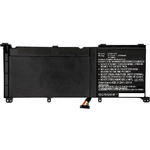 CoreParts MBXAS-BA0137 ricambio per laptop Batteria (Laptop Battery for Asus 56Wh - Li-Pol 15.2V 3700mAh Black - 56Wh Li