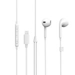 ESTUFF ES652010 cuffia e auricolare Cuffie Cablato In-ear Musica e Chiamate Bianco (In-ear Headphone Earpod - with MFI l