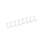 Fellowes 53274 accessori per la rilegatura (Fellowes 53274 14mm White Wires)