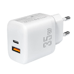 Caricabatterie-per-smartphone-Leotec-35W-con-porte-USB-C-PD-3.0-e-USB-A---Protezione-da-sovracorrente-e-cortocircuito---Colore-bianco