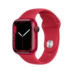 Apple Watch Series 7 (GPS  Cellular) 41mm Gancio in alluminio 32 GB rosso (nastro sportivo rosso)