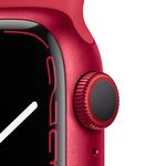 Apple-Watch-Series-7--GPS--Cellular--41mm-Gancio-in-alluminio-32-GB-rosso--nastro-sportivo-rosso-