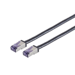 Lanview LVN-CAT6A-FLEX-10M cavo di rete Nero S/FTP S-STP (HIGH-FLEX Cat6a S/FTP Black - 10m High-Flex Shielded - High-Fl