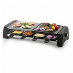 Domo DO9190G griglia per raclette 8 persona(e) 1200 W Nero, Grigio