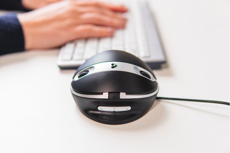 BakkerElkhuizen-Oyster-Wireless-mouse-Ambidestro-RF-Wireless-Laser-1200-DPI