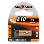 Ansmann Batteria A10 / LR10 ANSMANN tensione di 9 V blister da 1