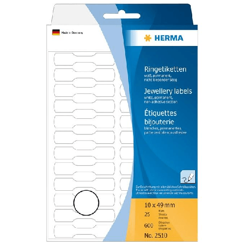 HERMA-2510-etichetta-autoadesiva-Bianco-600-pz