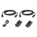 ATEN Kit cavo KVM di sicurezza schermo doppio USB DisplayPort da 1,8 M