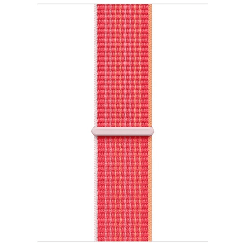 Apple-MPLF3ZM-A-accessorio-indossabile-intelligente-Band-Rosso-Nylon