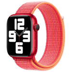 Apple-MPLF3ZM-A-accessorio-indossabile-intelligente-Band-Rosso-Nylon