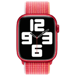 Apple-MPLF3ZM-A-accessorio-indossabile-intelligente-Band-Rosso-Nylon