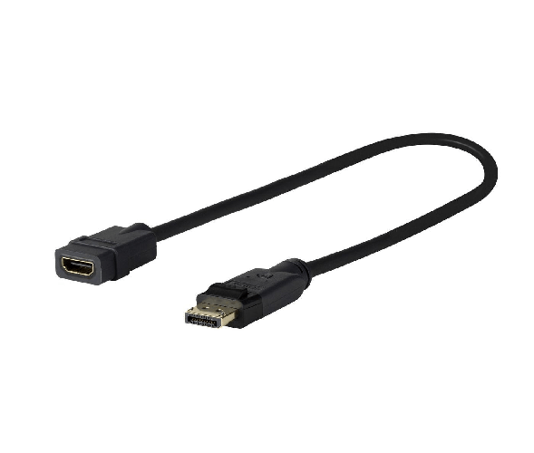 Vivolink-PRODPADAPHDMI-cavo-e-adattatore-video-02-m-DisplayPort-HDMI-Nero--Pro-Displayport-DP---HDMI---Female-.---Warran