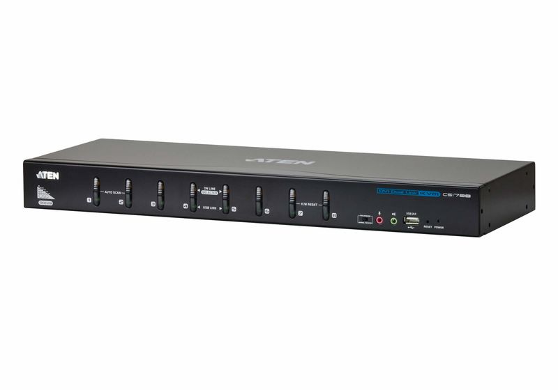 Aten-8-Port-USB-DVI-Dual-Link-KVM-Switch-with-Audio--PROMO-FINO-AD-ESAURIMENTO-SCORTE